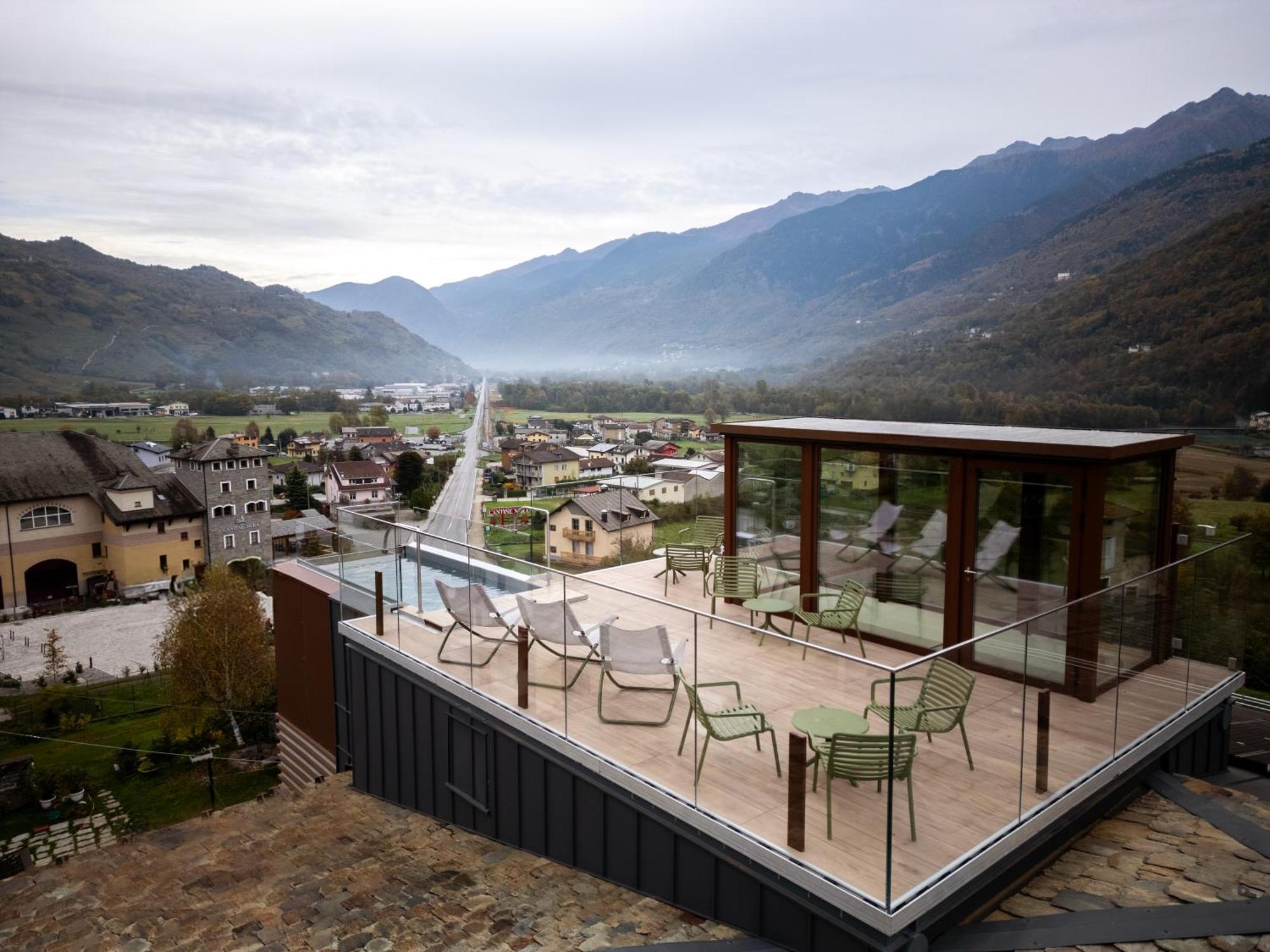 Wine Hotel San Carlo - Relais & Spa - Boutique Hotel Chiuro Extérieur photo